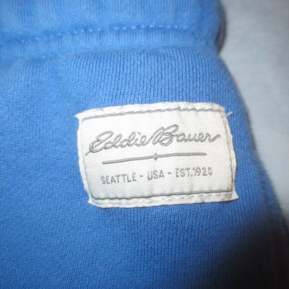 Eddie Bauer Thick Blue Casual and Athletic Sweat Pants - Size Large Men's. - Picture 2 of 10